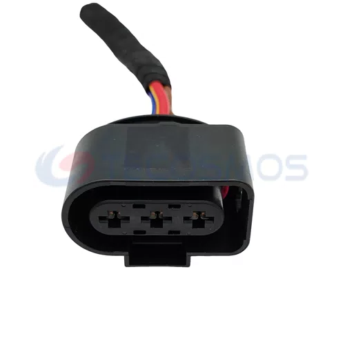 Auto Parts Sensor Plug Harness Connector Combo Switch Plug for Volkswagen Golf 3-pin Female Plug 1J0973723 - image 3